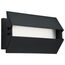 Peak, LED Wall Sconce, CCT Selectable, Matte Black Finish