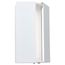 Peak, LED Wall Sconce, CCT Selectable, Matte White Finish