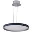 Bandon 20 Inch LED Pendant Gray w/ Blue Wrap Acrylic Lens