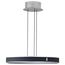 Bandon 20 Inch LED Pendant Gray w/ Blue Wrap Acrylic Lens