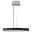 Bandon 20 Inch LED Pendant Gray w/ Blue Wrap Acrylic Lens