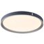 Bandon 20 Inch LED Flush Mount Gray w/ Blue Wrap Acrylic Lens