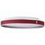 Bandon 20 Inch LED Flush Mount Gray w/ Red Wrap Acrylic Lens