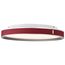 Bandon 20 Inch LED Flush Mount Gray w/ Red Wrap Acrylic Lens