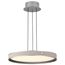 Bandon 20 Inch LED Pendant Gray w/ Off White Wrap Acrylic Lens