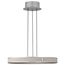 Bandon 20 Inch LED Pendant Gray w/ Off White Wrap Acrylic Lens