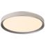 Bandon 20 Inch LED Flush Mount Gray w/ Off White Wrap Acrylic Lens