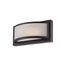 Mercer (1) LED Wall Sconce Frosted Glass Georgetown Bronze Finish