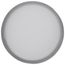 Pi 9" Flush Mount LED Fixture Black Finish w/ Etched Glass