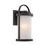 Willis LED Outdoor Small Wall w/ Antique White Glass
