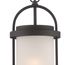 Willis LED Outdoor Hanging w/ Antique White Glass