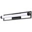 Canal LED Medium Vanity Matte Black Finish White Acrylic Lens