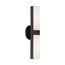 Bond Double LED Vanity 17.5 inches Aged Bronze Finish White Acrylic Lens