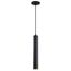 Century 12 Watt 16" LED Pendant Matte Black and Brushed Brass Finish