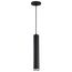 Century 12 Watt 16" LED Pendant Matte Black and Brushed Nickel Finish