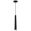 Melrose 12 Watt 16" LED Pendant Matte Black and Brushed Nickel Finish