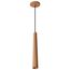 Melrose 12 Watt, 16" LED Pendant Ash Wood Finish