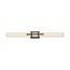Grill Triple LED Wall Sconce Aged Bronze Finish White Acrylic Lens
