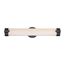 Loop Double LED Wall Sconce Aged Bronze Finish