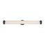 Loop 36" LED Wall Sconce Aged Bronze Finish White Acrylic Lens