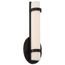 Slice Single LED Wall Sconce Aged Bronze Finish