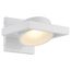 Hawk LED Pivoting Head Wall Sconce White Finish