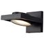 Hawk LED Pivoting Head Wall Sconce Black Finish
