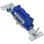 1P, 1/2 HP Ivory Toggle Switch, 15A (120V)