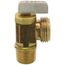 1/2" Female Sweat or 1/2" MIP x Male Hose, Angle Hose & Boiler Drain Valve, LF (Brass)