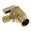 1/2" Female Solder x 1/4" OD Compression Angle Stop Valve, Lead Free (Rough Brass)