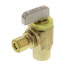 1/2" Female Solder x 1/4" OD Compression Angle Stop Valve, Lead Free (Rough Brass)