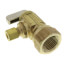 1/2" FIP x 1/4" OD Compression Angle Stop Valve, Lead Free (Rough Brass)