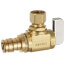 1/2" Expansion PEX Full-Port Angle Stop Valve, Lead Free (Rough Brass)