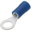 Insulated Conductor Ring Terminals, 16-14 AWG , Stud #10 (Pack of 23)