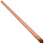 1/2" CTS x Spin Closed End Type L Copper Stub Out Bullet (15" Length)