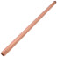 1/2" CTS x Spin Closed End Type L Copper Stub Out Bullet (15" Length)