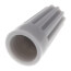 Gray Screw-On Wire Connectors, Size 71B, 22-16 AWG, 300V Max. (100 Pack)