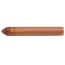 3/4" CTS x Spin Closed End Type L Copper Stub Out Bullet (6" Length)