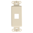 Quickport, Decora Insert, 1-port (Ivory)