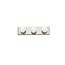 18" 3 Light Vanity Light Strip (Chrome)