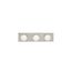18" 3 Light Vanity Light Strip (Brushed Nickel)