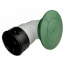 Pop-up Emitter w/ Elbow & Corrugated Pipe Adapter