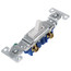 1P, 1/2 HP White Toggle Switch, 15A (120V)