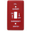 Red Mulberry 41005 Emergency Oil Burner Utility Cover Plate (2" x 4")
