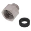 3/8" OD x 1/2" OD Brass Compression Connector