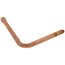 1/2" CPVC Socket Metalhead Copper Stub Out Elbow (8" x 7-1/2")
