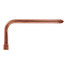 3/4" CPVC Socket Metalhead Copper Stub Out Elbow (6" x 12")