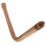 1" CPVC Socket Metalhead Copper Stub Out Elbow (11" x 10")