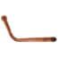 1/2" Push Fit Copper Stub Out Elbow (3-1/2" x 8-1/2")