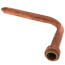 3/4" Push Fit Copper Stub Out Elbow (6" x 8-3/4")